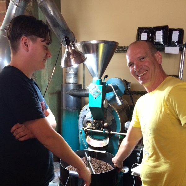 Meet Steve and Trace: The guys behind roasting the best coffee in town