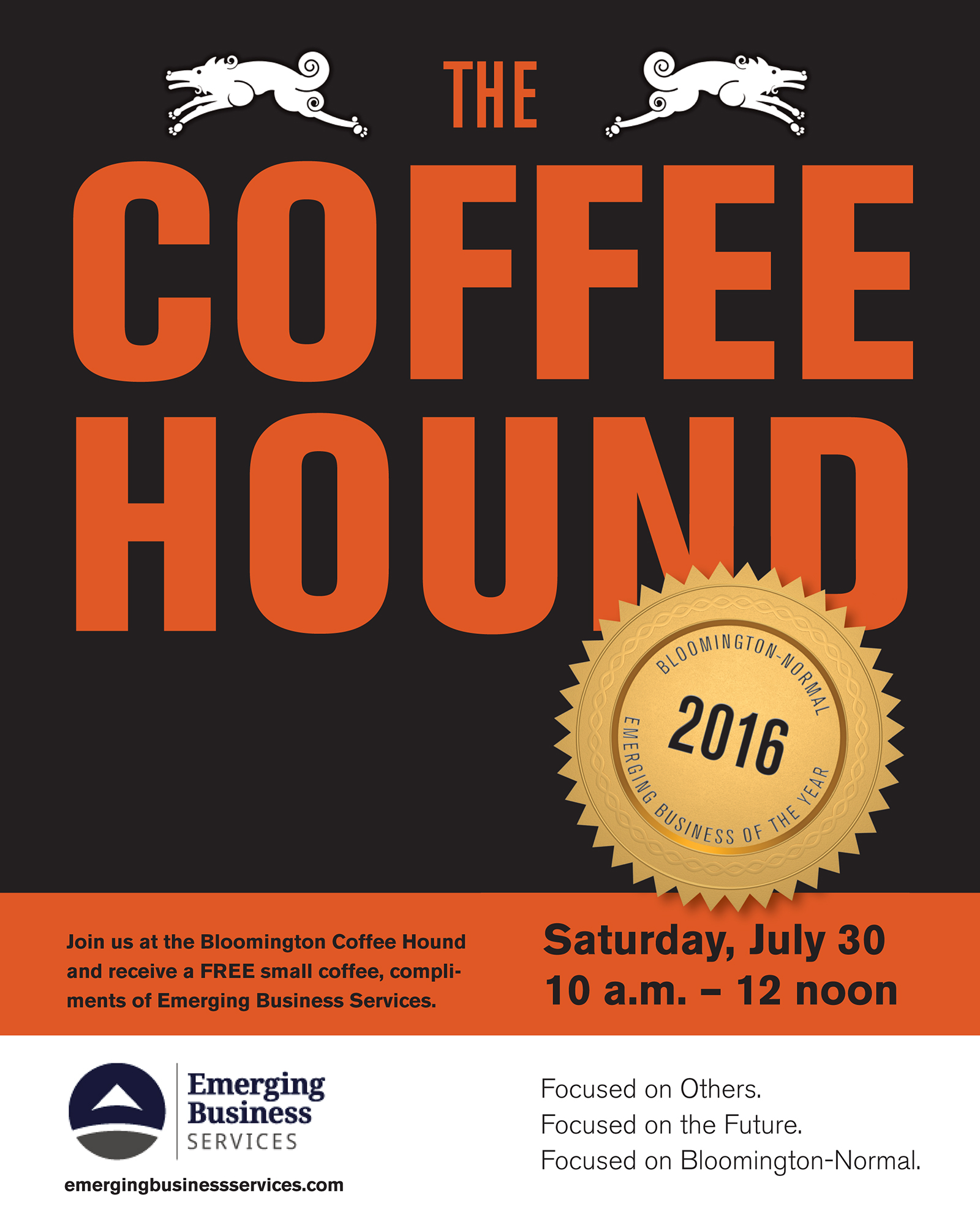 Coffee Hound Named “Emerging Business of the Year”!