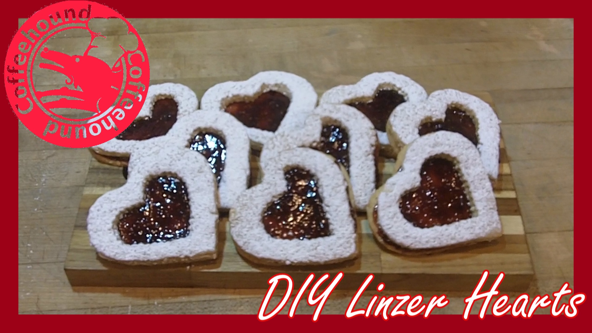 Coffee Hound Bakery: DIY Linzer Hearts